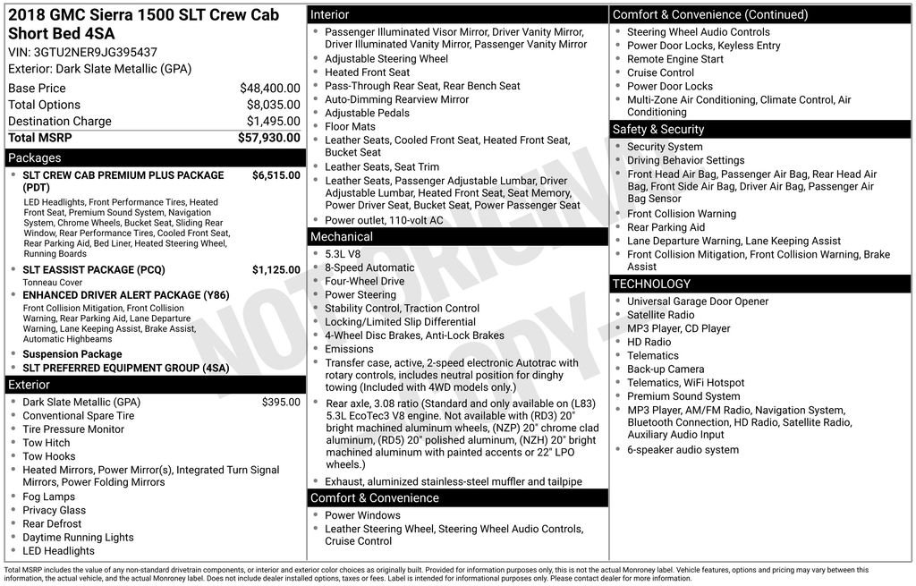 gmc sierra 1500 2018 3GTU2NER9JG395437 image gmc sierra 1500 2018 3GTU2NER9JG395437 image